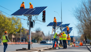 La ville de Louzk a récemment pris une initiative innovante en lançant l’installation de panneaux solaires sur les feux de circulation. Ce projet vise à améliorer la durabilité énergétique des infrastructures urbaines tout en optimisant l’utilisation des ressources renouvelables. En […]