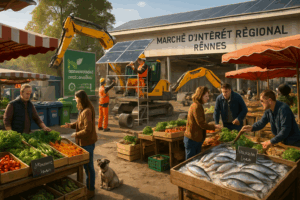 À Rennes, le marché d’intérêt régional concentre les efforts pour la décarbonation des chantiers À Rennes, le marché d’intérêt régional (MIR) joue un rôle crucial dans la décarbonation des chantiers. Grâce à des initiatives innovantes telles que l’application d’une peinture […]