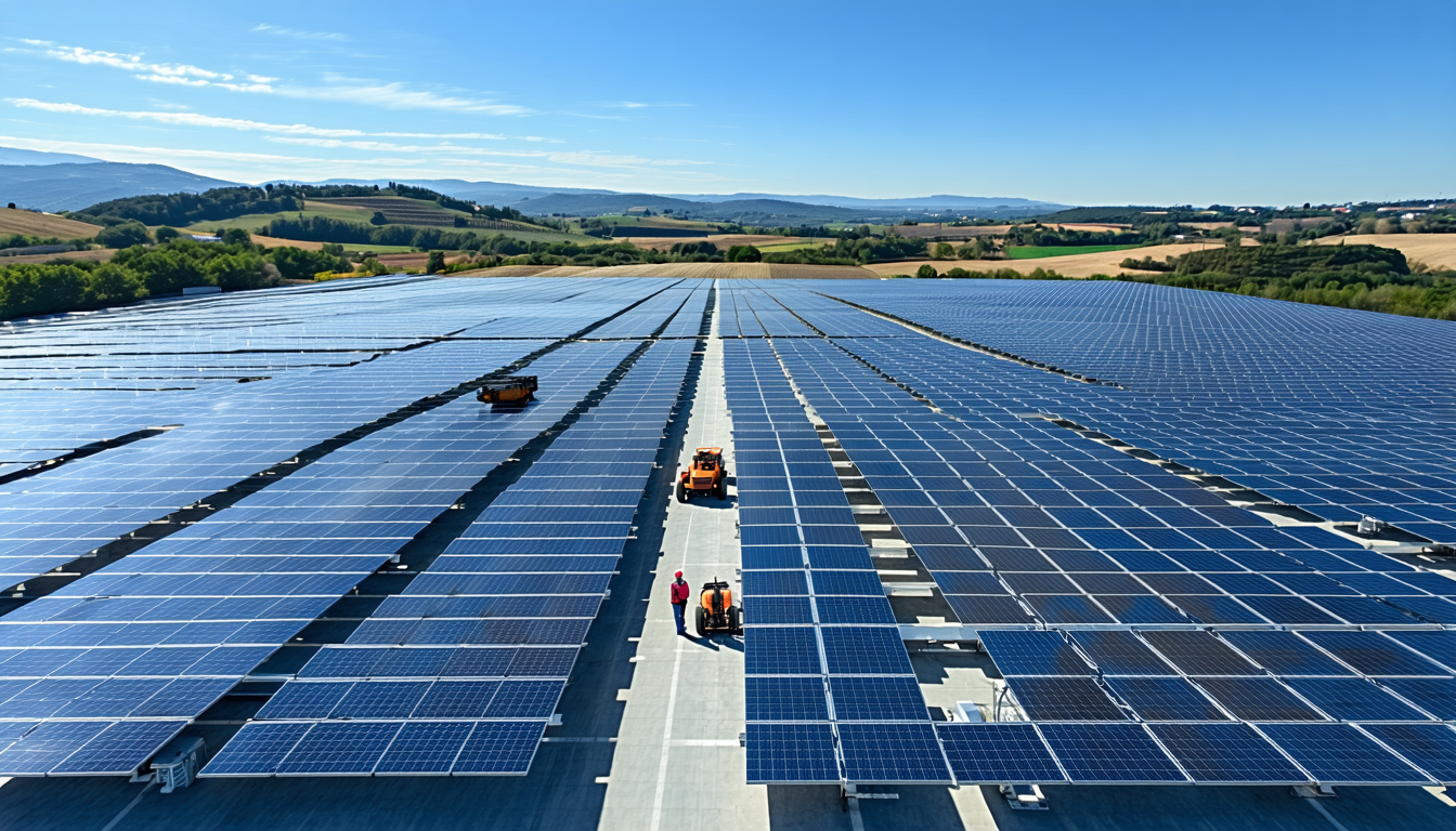 explorez le parc de la colle des mées, l'une des plus grandes centrales solaires de france, avec une capacité impressionnante de 100 mw. découvrez son impact sur l'énergie renouvelable et son rôle dans la transition énergétique.
