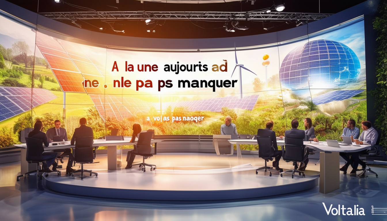 découvrez les dernières actualités de voltalia, les innovations et projets clés du moment. ne manquez rien des événements marquants et des progrès de l'entreprise dans le secteur des énergies renouvelables.