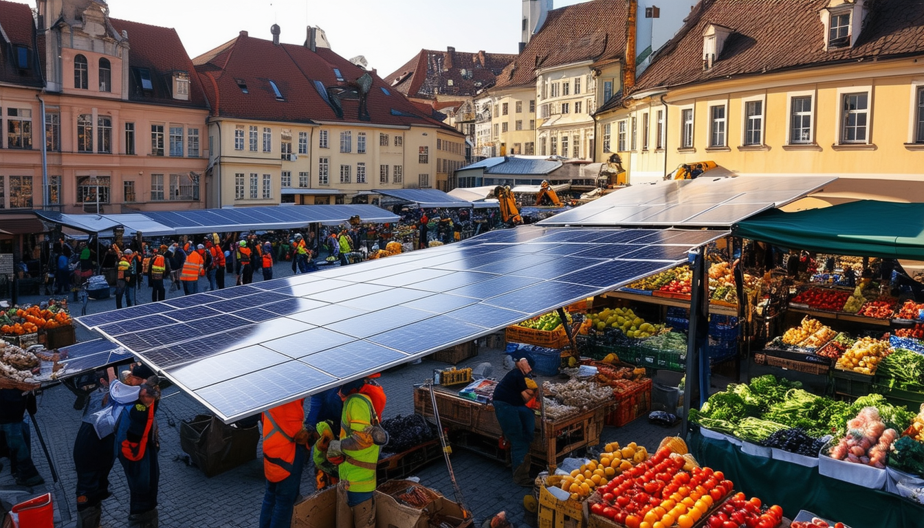 découvrez comment acrinova installe des panneaux solaires innovants à löddeköpinge, contribuant à un avenir durable et à la réduction de l'empreinte carbone. profitez des avantages de l'énergie solaire tout en revitalisant le marché local.