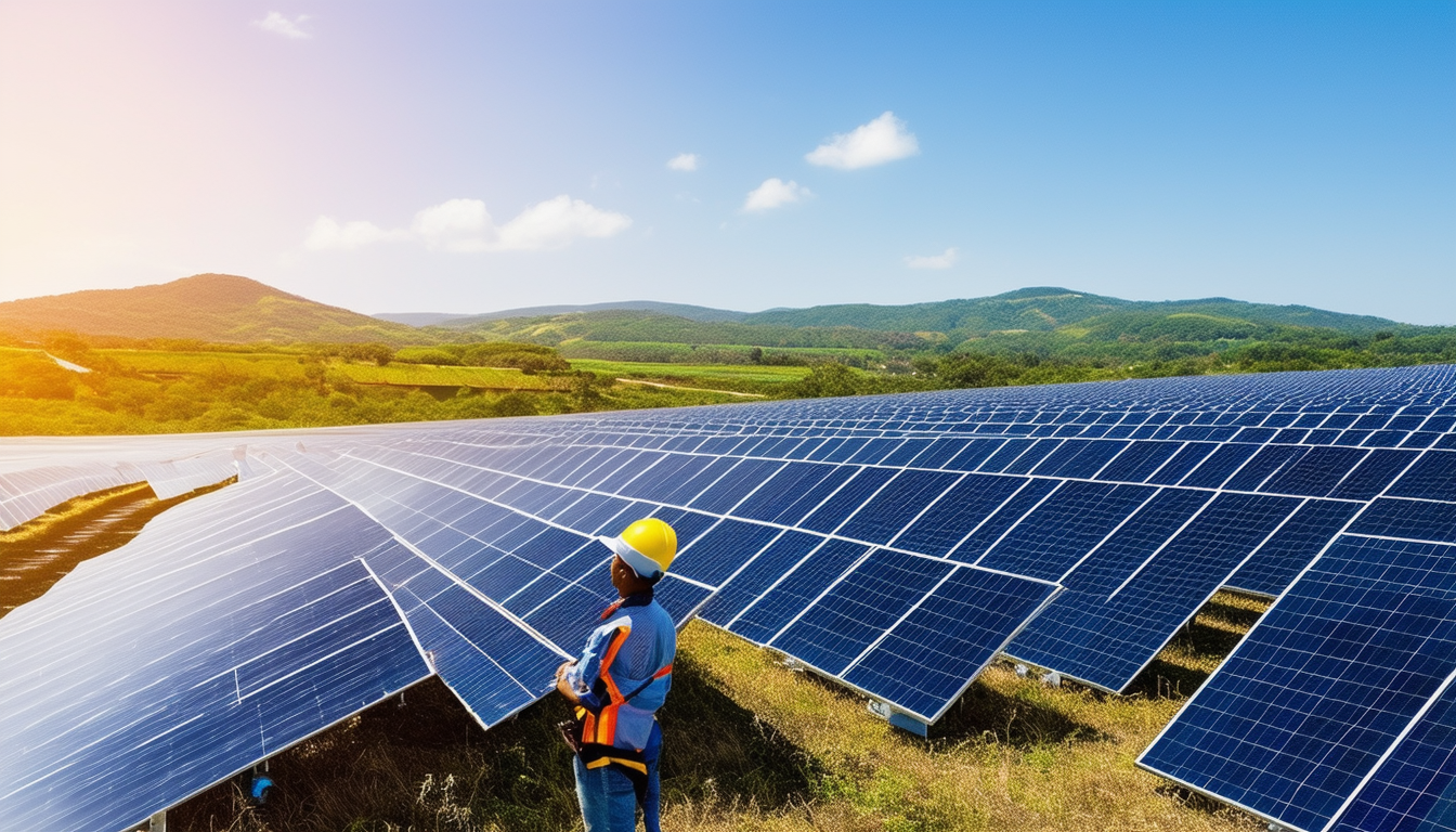 aether industries limited annonce la finalisation et la mise en service d'un projet solaire novateur de 15 mw, intégrant des modules auto-tracker pour une efficacité énergétique optimale. découvrez comment cette avancée technologique contribue à un avenir énergétique durable.
