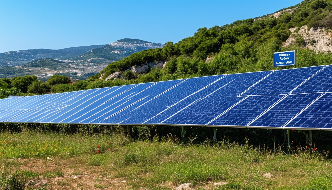 découvrez les distributeurs concernés par le rappel de batteries pour panneaux solaires dans les alpes-maritimes et le var. informez-vous sur les mesures à prendre et assurez la sécurité de votre installation.