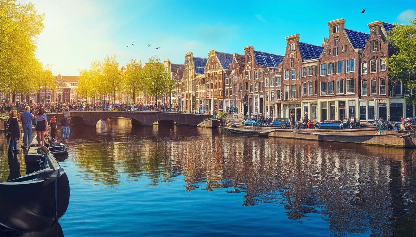 amsterdam fait un pas audacieux en autorisant l'installation de panneaux solaires sur ses bâtiments historiques. cette décision soulève un débat passionné entre préservation du patrimoine et transition énergétique, un enjeu crucial pour l'avenir de la ville.