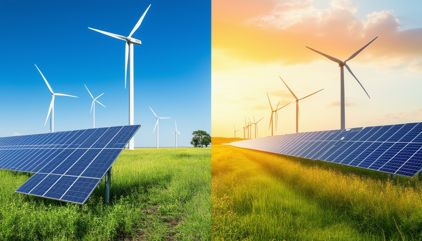 découvrez les facteurs clés expliquant le décalage entre le développement rapide de l'énergie solaire et le retard du secteur éolien. cette analyse approfondie examine les enjeux technologiques, économiques et politiques qui influencent la croissance des énergies renouvelables.