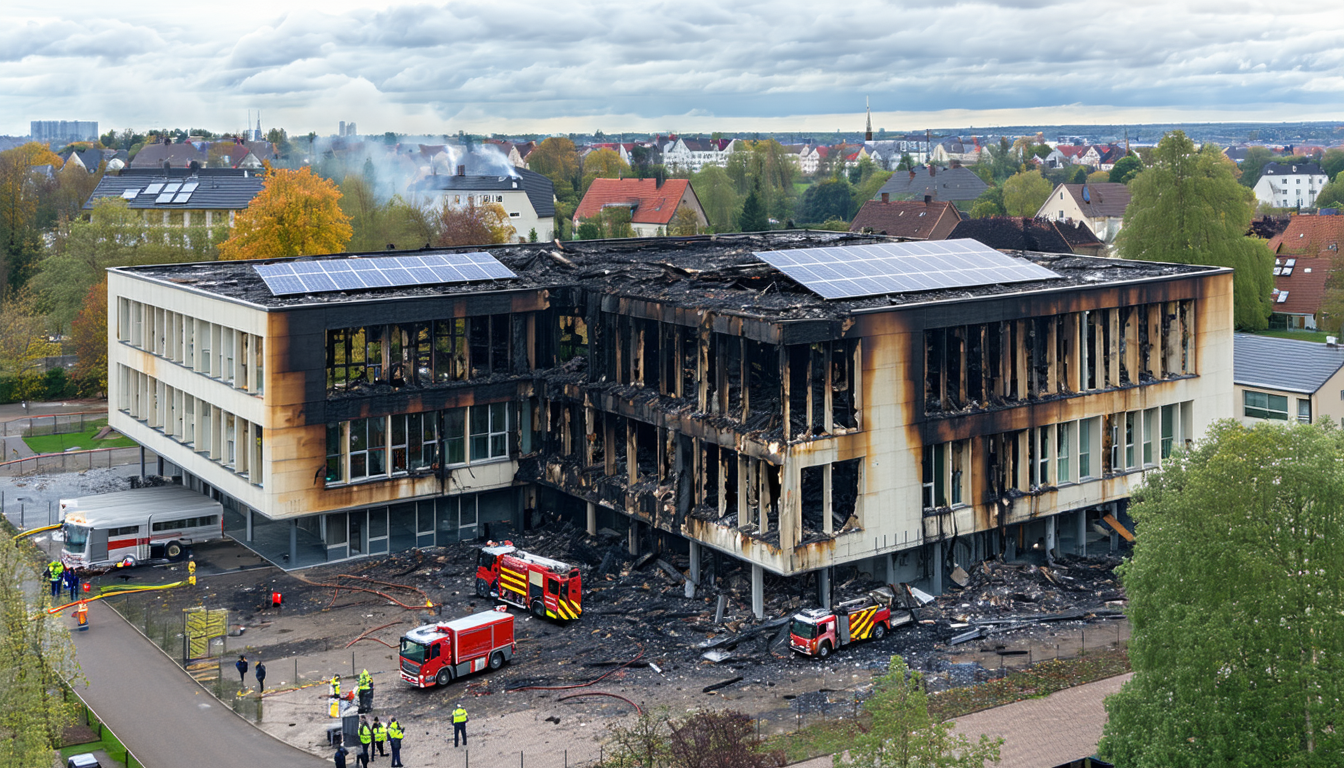 après l'incendie scolaire à erkrath, la ville de solingen est-elle à un tournant crucial pour revoir sa politique en matière de photovoltaïque ? découvrez les enjeux et les réflexions nécessaires pour un avenir énergétique plus sûr et durable.