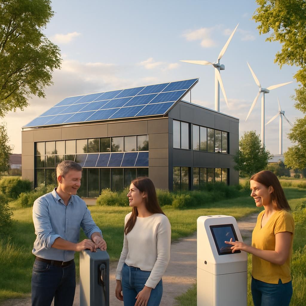 découvrez une entreprise innovante aux portes de rennes qui permet aux particuliers de produire de l’électricité pour alimenter les commerces locaux, alliant innovation et développement durable.