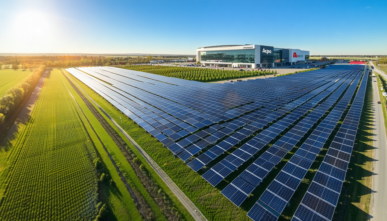 découvrez comment axpo, entreprise suisse leader dans le secteur de l'énergie, a signé un contrat d'achat d'électricité (cppa) pour fournir 115 gwh d'énergie solaire à auchan en pologne, renforçant ainsi son engagement envers des solutions énergétiques durables.