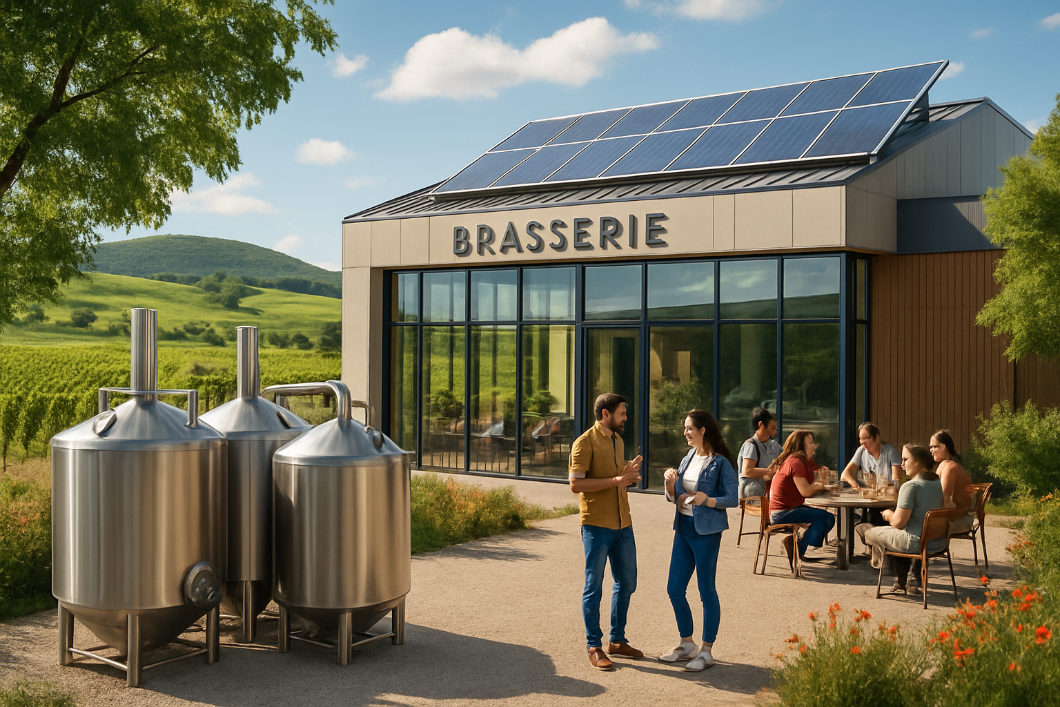 découvrez comment la brasserie innovante de beaune révolutionne son approche énergétique en intégrant 50 % d'énergie solaire pour répondre à ses besoins. un exemple inspirant de durabilité et d'innovation dans l'industrie brassicole.