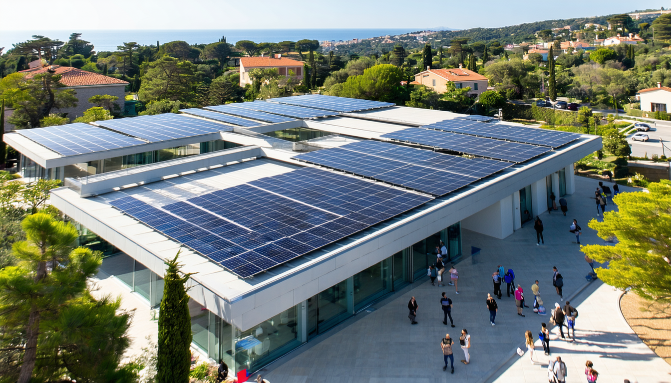 découvrez comment cette commune du bassin cannois s’engage pour la transition énergétique en installant plus de 3.000 m² de panneaux photovoltaïques sur ses bâtiments publics, faisant ainsi un pas important vers une production d’énergie propre et durable.
