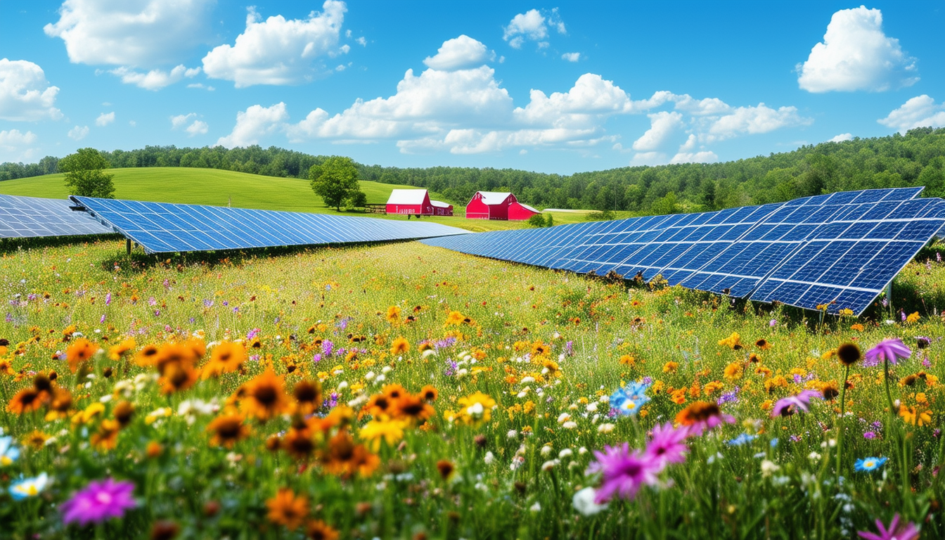 découvrez comment l'installation de panneaux solaires sur les terres agricoles du minnesota a transformé le paysage, créant un véritable havre pour les abeilles cinq ans plus tard. une initiative écologique qui allie énergie renouvelable et préservation de la biodiversité.