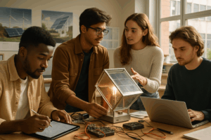 Un groupe de cinq étudiants issus de l’École Centrale a récemment présenté un projet innovant : un émulateur solaire en open source. Cette initiative vise à rendre accessible une technologie permettant de simuler le comportement des systèmes solaires afin d’optimiser […]
