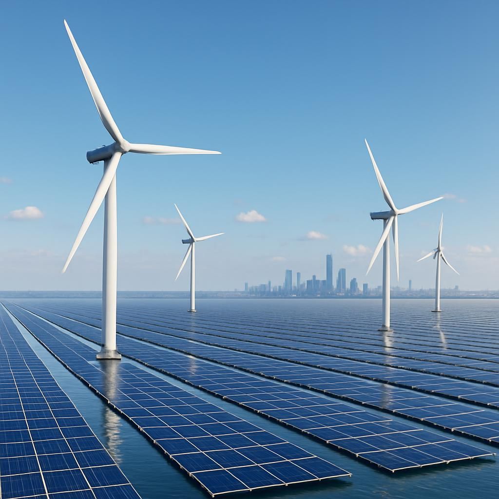 découvrez comment le plus grand parc solaire offshore au monde produira de l'électricité suffisante pour alimenter 2,67 millions de foyers en chine, révolutionnant ainsi la production d'énergie propre.