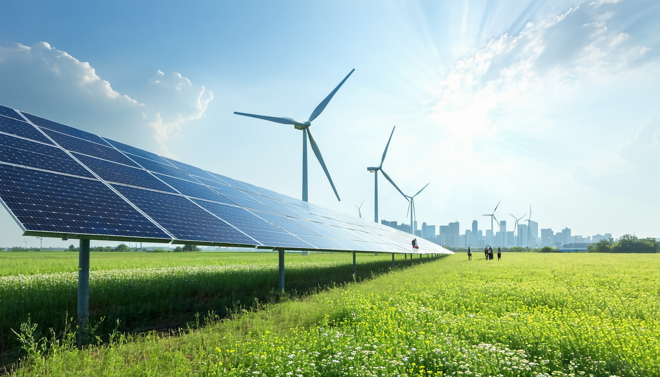 découvrez comment l'énergie éolienne et solaire permet de diminuer les coûts de l'électricité en fournissant des sources d'énergie renouvelable, plus économiques et respectueuses de l'environnement.