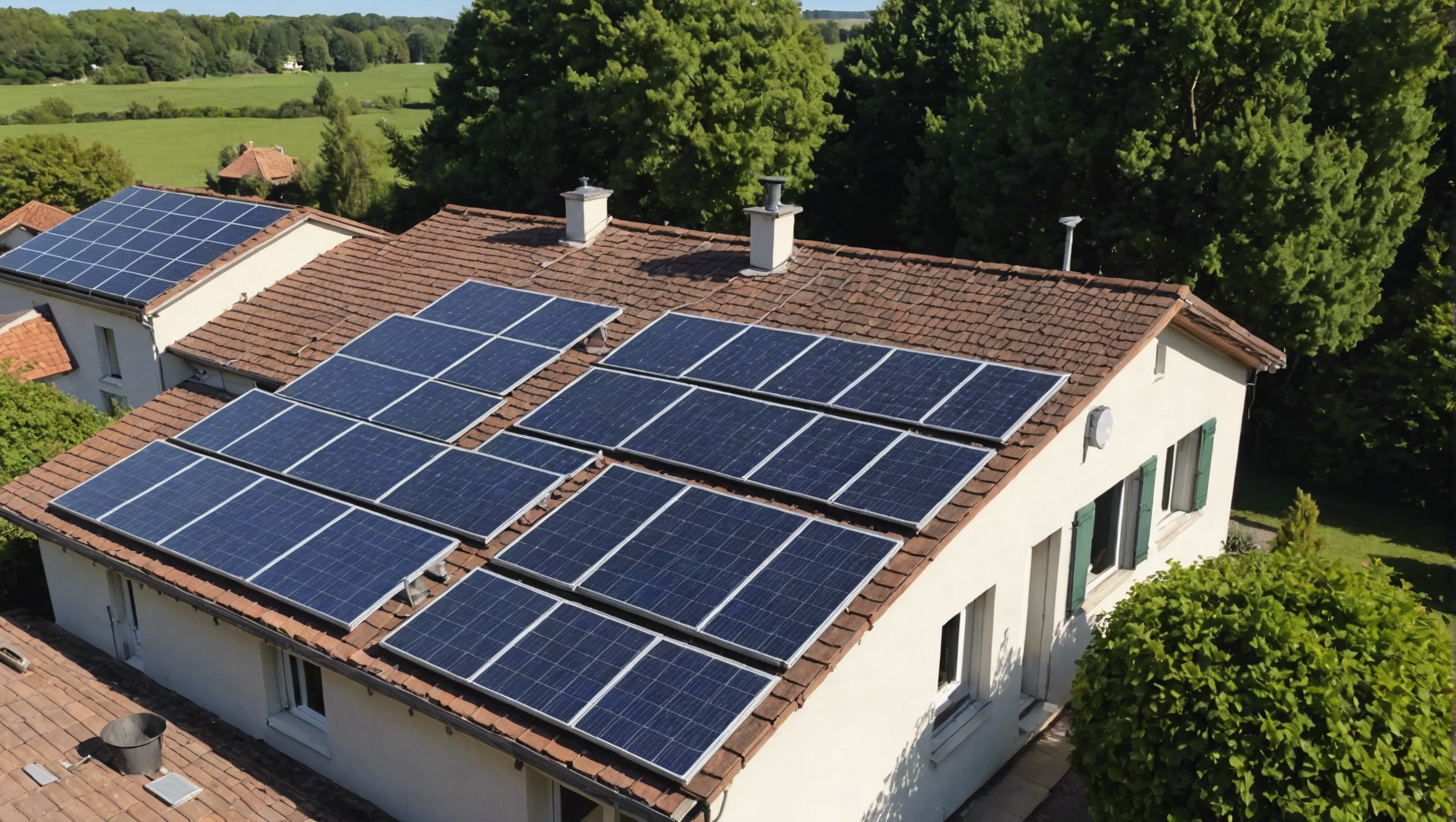 découvrez comment rénover votre toiture en installant des panneaux solaires photovoltaïques et profitez de l'énergie solaire pour votre maison.
