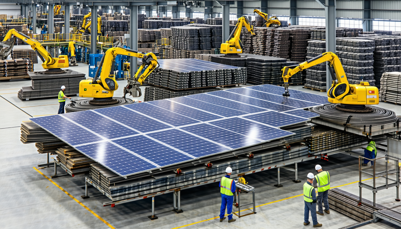 découvrez comment une usine franco-belge innovante recycle les panneaux solaires usagés pour extraire des métaux précieux, transformant les déchets en ressources durables.