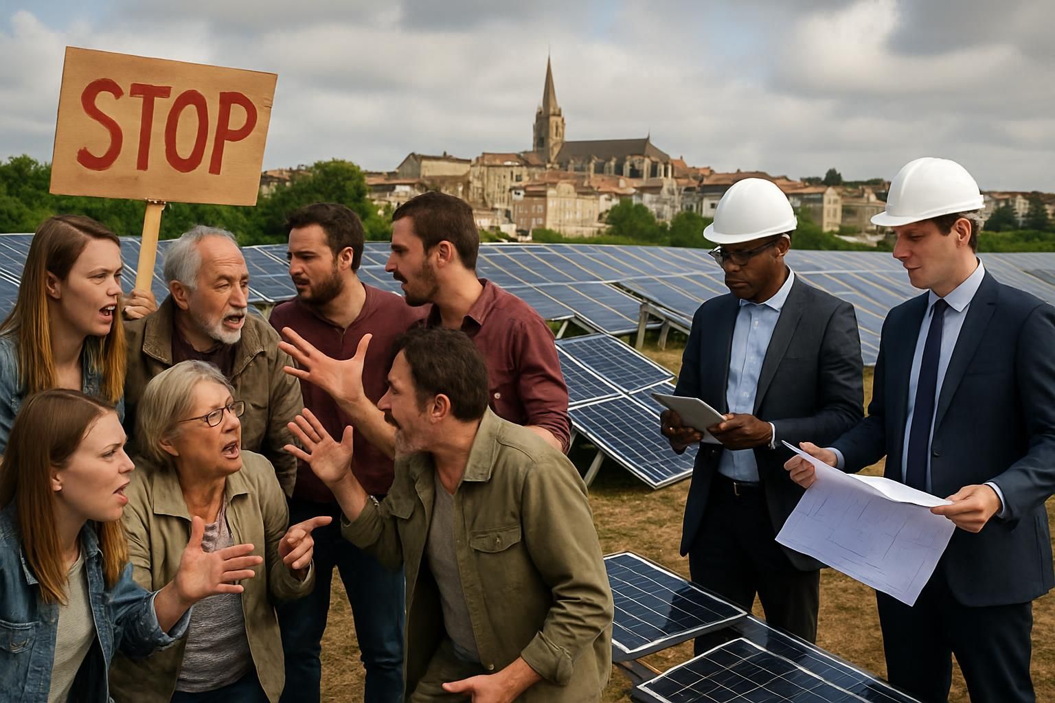 découvrez les enjeux et perspectives du conflit majeur lié à un projet solaire à fontenay-le-comte, entre développement durable et contestations locales.