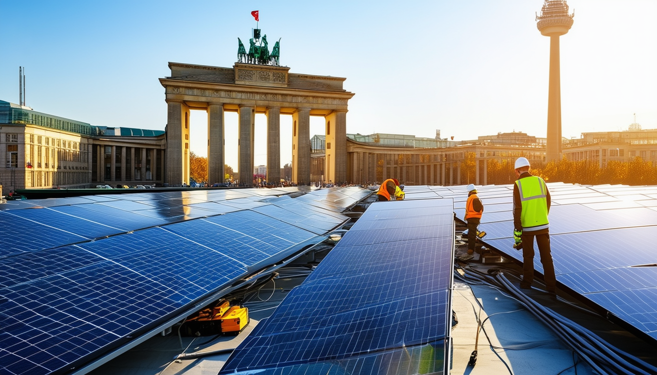 découvrez comment consolar transforme berlin avec l'installation d'une vaste infrastructure de collecteurs pvt, optimisant l'efficacité des systèmes de pompes à chaleur pour un avenir énergétique durable.