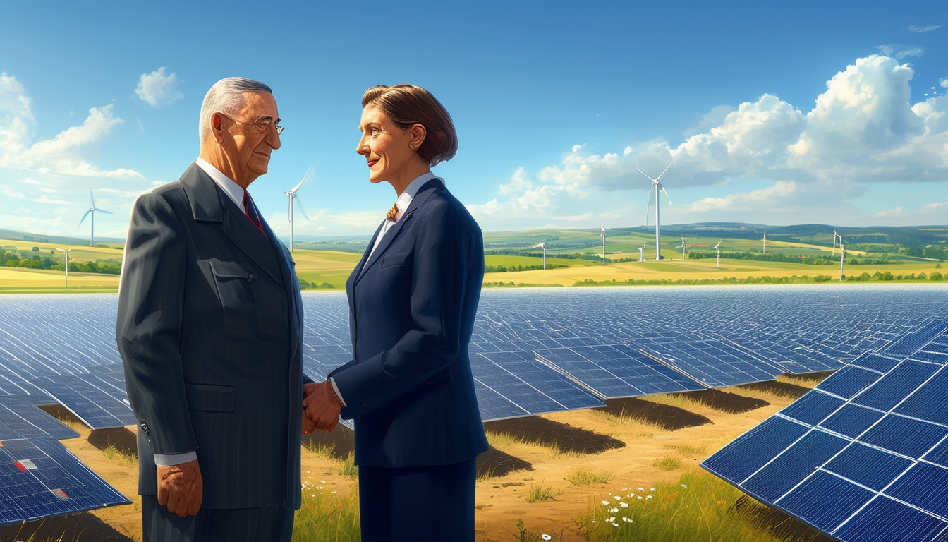 découvrez comment de gaulle fleurance participe au financement de la deuxième plus grande centrale photovoltaïque au sol en france, un projet innovant qui renforce l'engagement vers les énergies renouvelables et la transition énergétique.