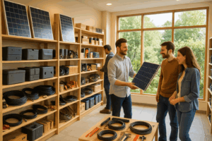 À Basse-Goulaine, à proximité de Nantes, une nouvelle boutique se distingue par ses kits solaires faciles à installer. Ces systèmes innovants, également appelés paneles solaires plug and play, permettent aux particuliers de produire leur électricité sans nécessiter de travaux lourds […]