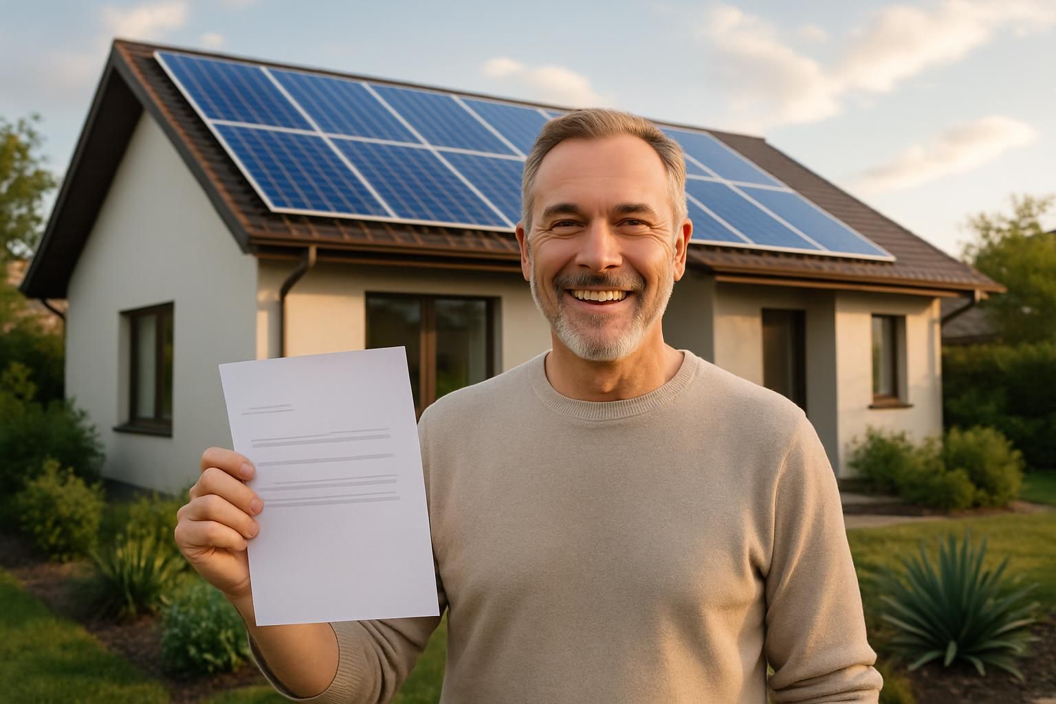 apprenez comment économiser 450 € par an grâce à l'installation de panneaux solaires domestiques et profitez d'une énergie propre et économique.
