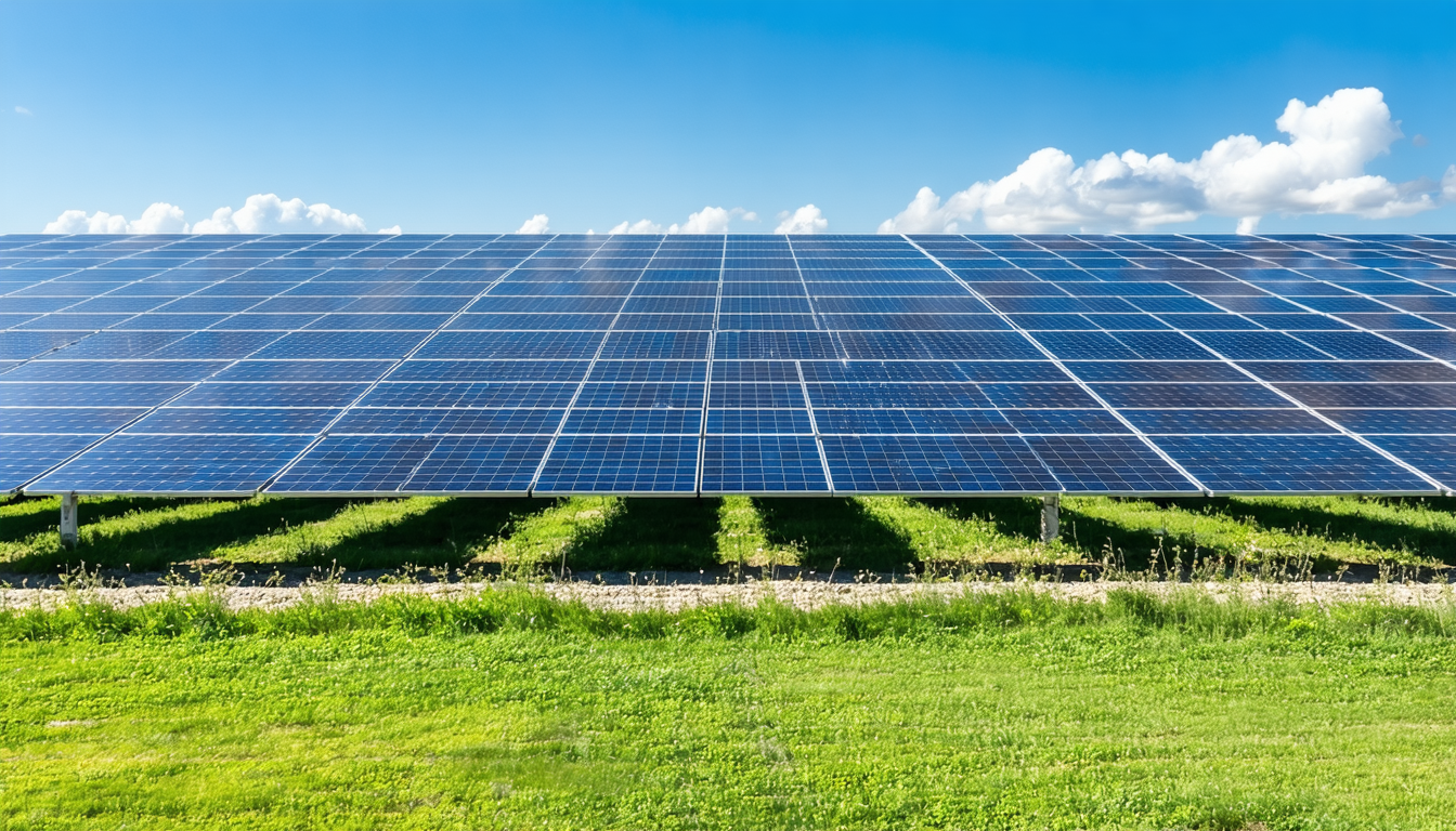 explorez le parc photovoltaïque d'athies-samoussy, l'une des centrales solaires les plus imposantes de france, dotée d'une puissance impressionnante de 87,5 mwc. plongez dans l'univers des énergies renouvelables et découvrez comment cette installation contribue à un avenir plus durable.