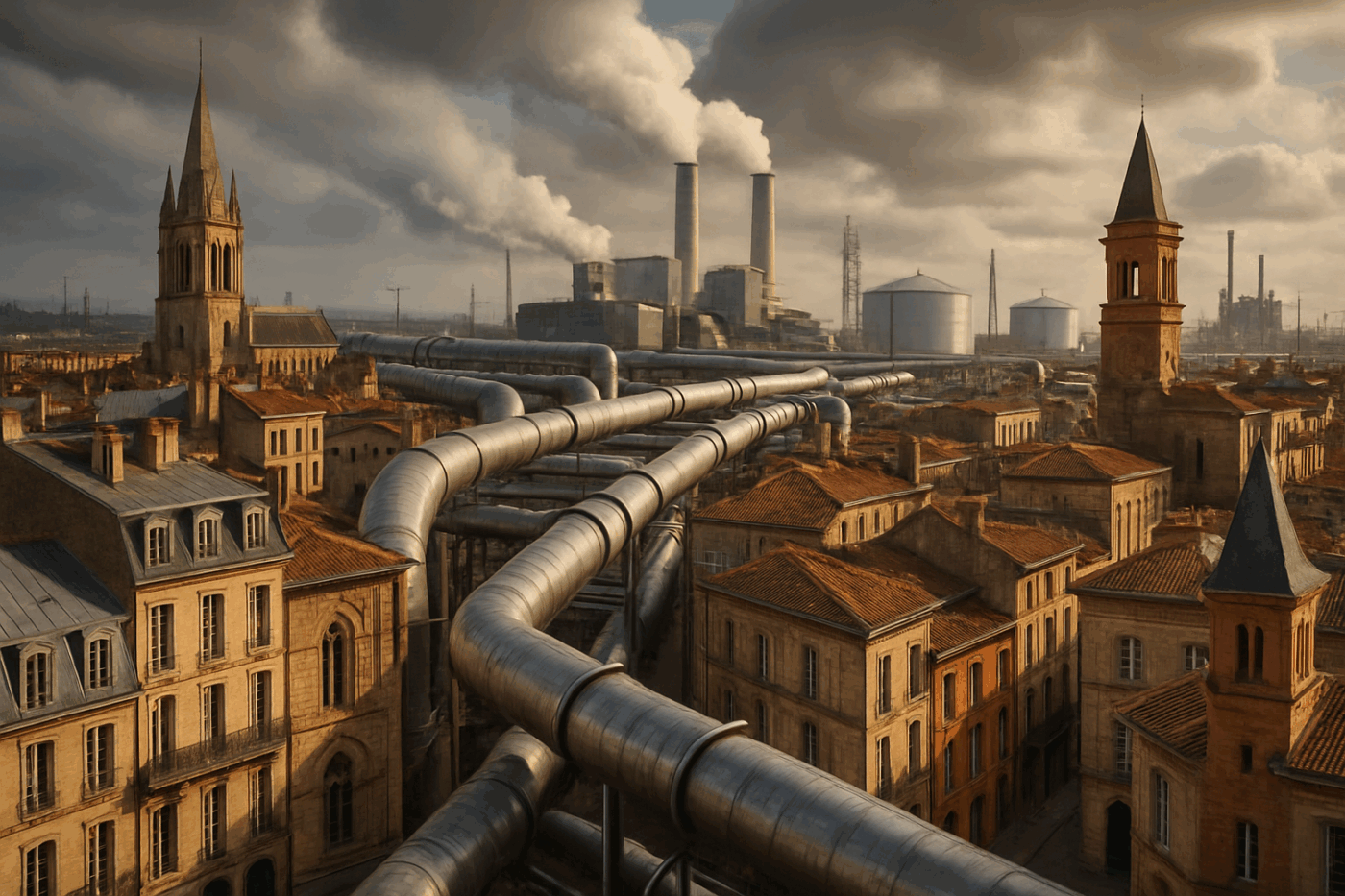 découvrez le classement des villes françaises les plus dépendantes aux gaz fossiles, établi par les amis de la terre, et informez-vous sur les enjeux environnementaux.