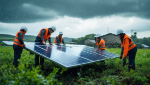Une équipe de chercheurs en Chine a récemment mis au point un panneau solaire innovant qui utilise non seulement la lumière du soleil, mais aussi les gouttes de pluie pour générer de l’électricité. Cette technique, qui s’inspire de l’effet triboélectrique, […]