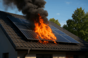 Des panneaux solaires en flammes : les risques d’incendie liés aux équipements photovoltaïques