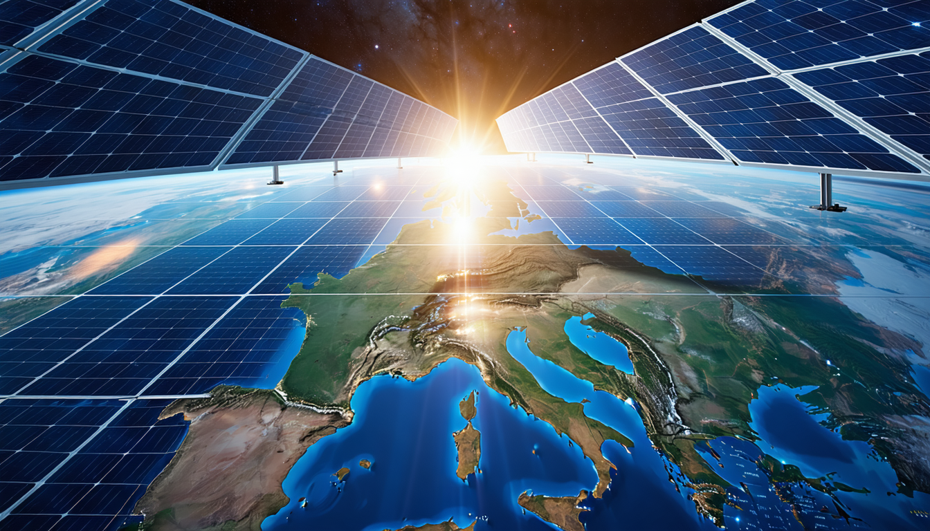 découvrez comment l'europe pourrait révolutionner son approvisionnement énergétique d'ici 2050 grâce aux panneaux solaires en orbite, malgré les défis technologiques et économiques à surmonter.