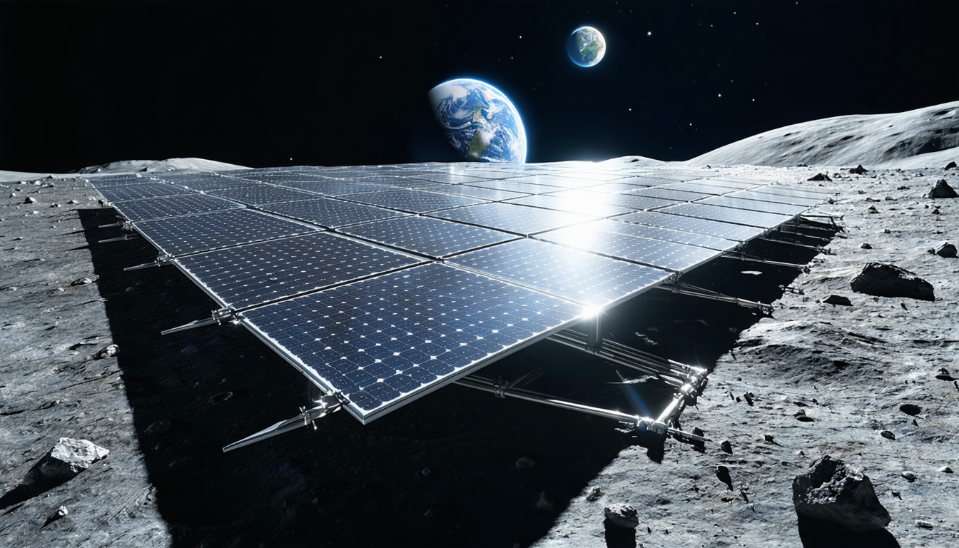 découvrez comment les panneaux solaires en verre lunaire révolutionnent l'énergie pour les missions lunaires, offrant une solution durable et innovante pour explorer notre satellite naturel.