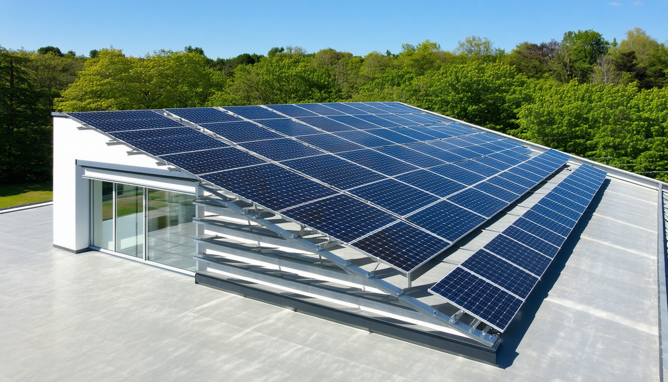 découvrez comment l'installation de panneaux solaires sur le toit du centre technique municipal de sallèles-d’aude contribue à la transition énergétique et à la production d'énergie renouvelable au service de la commune.