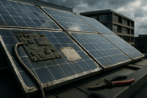 Des panneaux solaires pourraient contenir des composants chinois douteux