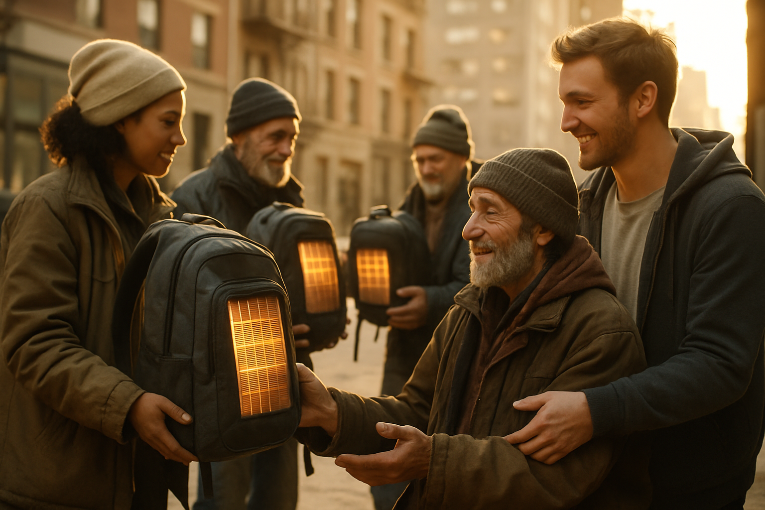 découvrez comment une association innovante fabrique des sacs à dos solaires pour apporter lumière et espoir au quotidien des sans-abris.