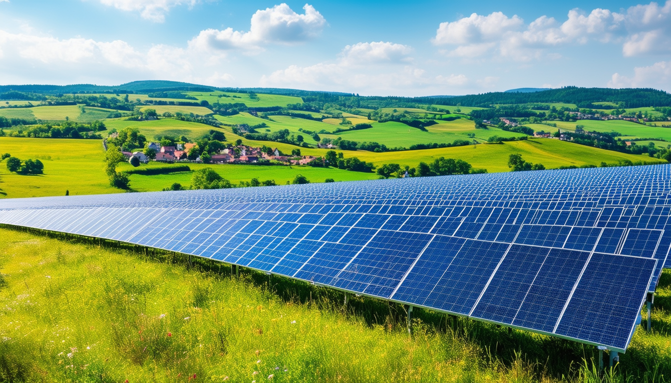découvrez comment le nord de l'aisne se prépare à accueillir 82 000 nouveaux panneaux solaires d'ici 2027, une initiative ambitieuse visant à promouvoir les énergies renouvelables et à réduire l'empreinte carbone de la région.
