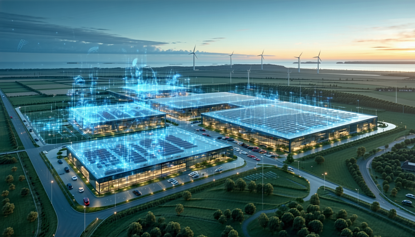 edp sélectionnée par une grande entreprise technologique américaine pour fournir une énergie propre et renouvelable à ses projets en europe, soutenant ainsi la transition énergétique durable.