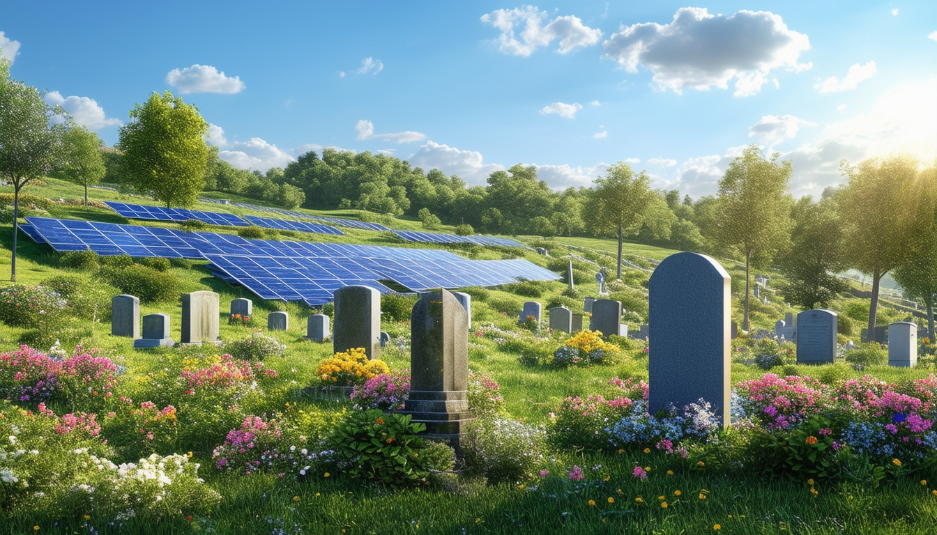 découvrez comment un cimetière de loire-atlantique se transforme en 2025 avec l'installation de 5 900 panneaux solaires, alliant respect de l'environnement et innovation dans l'aménagement des espaces funéraires.