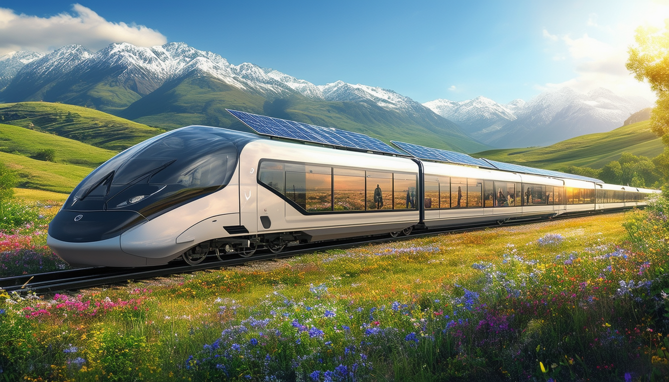 découvrez l'argentine sous un nouveau jour avec un train innovant fonctionnant à l'énergie solaire, qui transporte les touristes à travers des paysages enchanteurs. profitez d'une expérience unique alliant écologie et exploration des merveilles naturelles du pays.