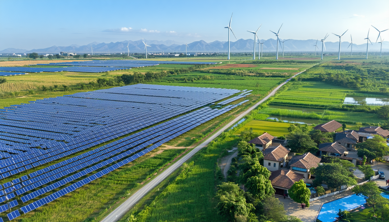 découvrez comment l’inde a atteint une étape historique en décarbonisant 50% de sa capacité de production d’électricité, illustrant ses engagements envers les énergies renouvelables et la lutte contre le changement climatique.