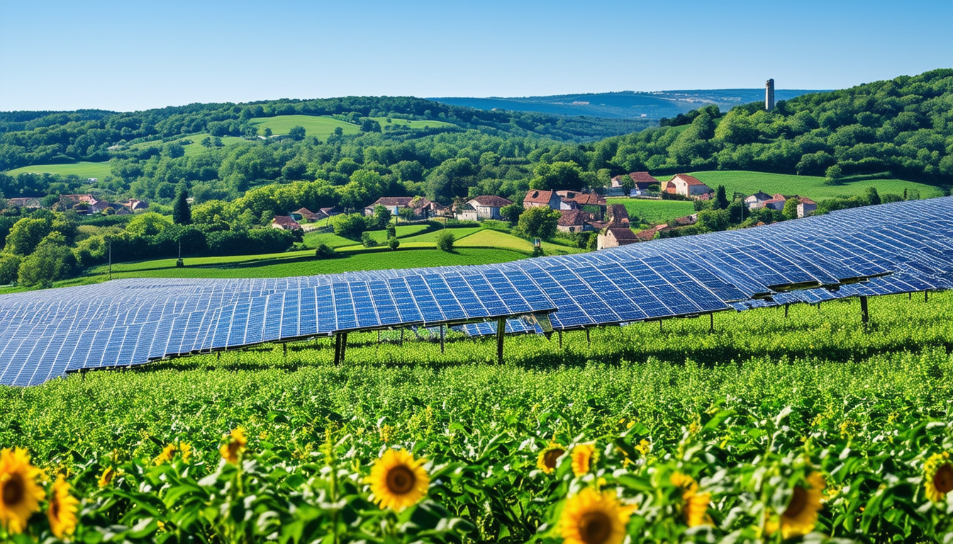 découvrez le projet innovant d'iberdrola en haute corrèze : un parc agrivoltaïque de 65 hectares qui allie production d'énergie durable et agriculture. un pas vers un avenir énergétique responsable et respectueux de l'environnement.