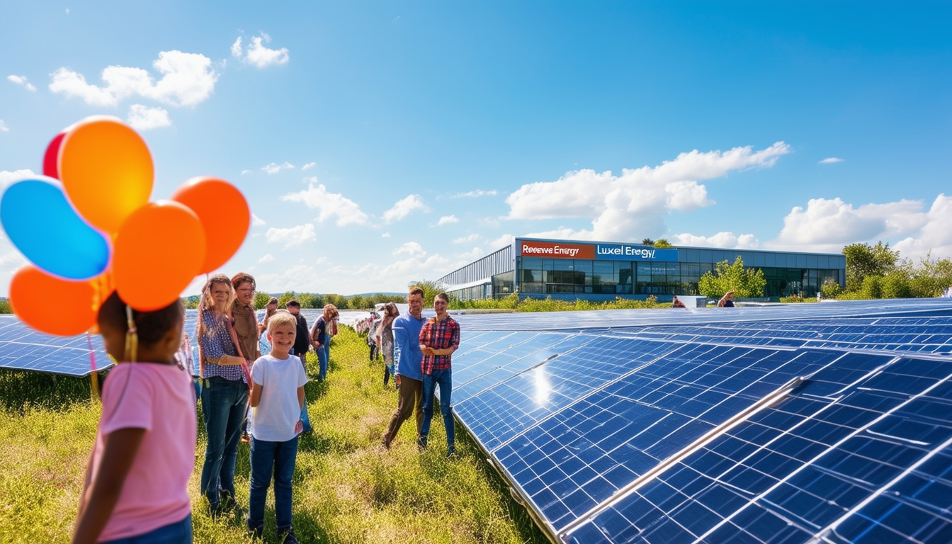 découvrez l'inauguration de la plus grande centrale solaire de luxel dans l'allier, un pas de plus vers un avenir durable. plongez dans l'univers de l'énergie renouvelable et savourez ses bénéfices pour l'environnement et les collectivités locales.