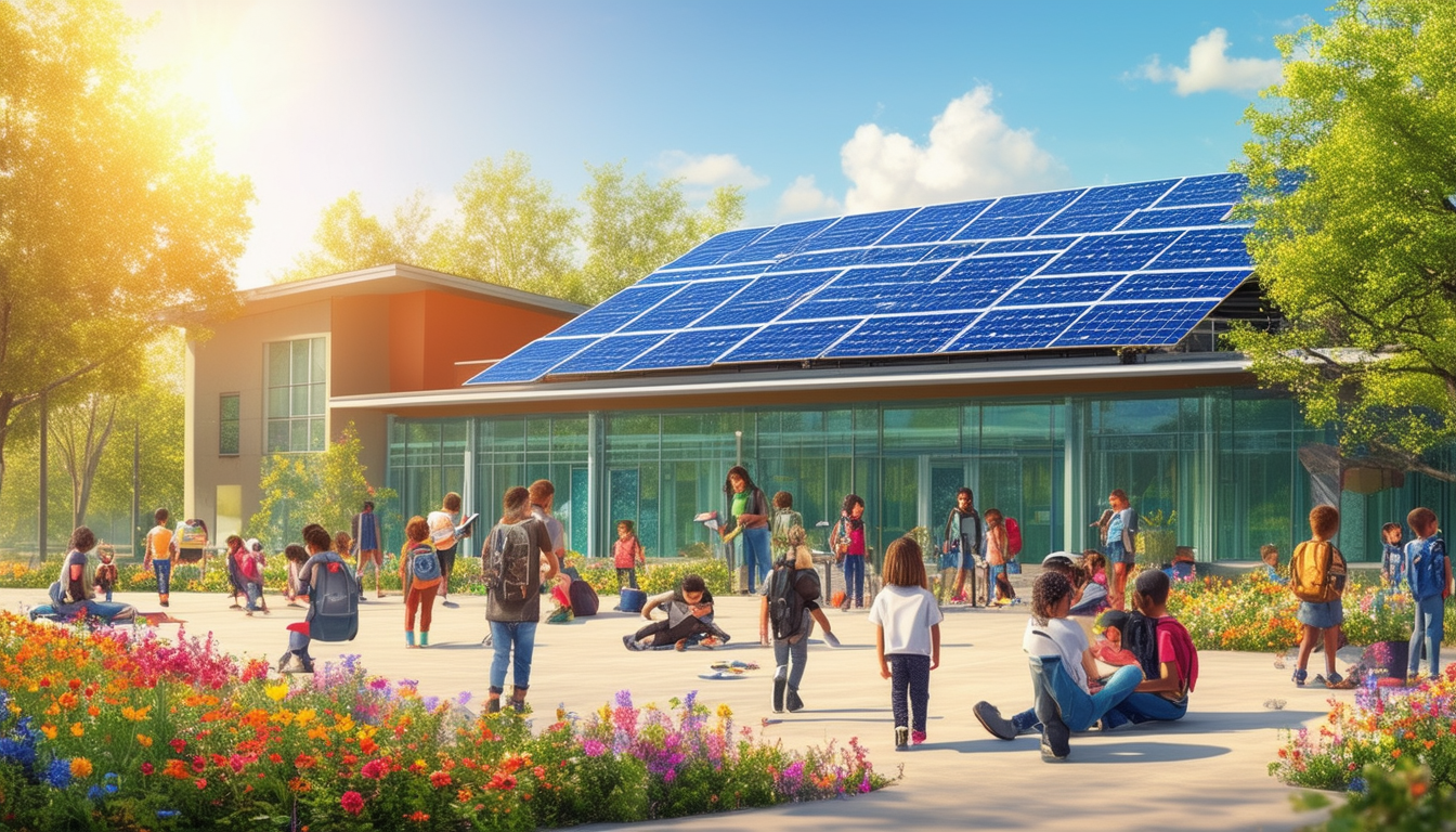 découvrez comment la commune met en avant les énergies renouvelables, en se concentrant sur le développement de l'école et de l'énergie solaire, pour un avenir durable et responsable.
