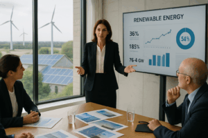 Énergies renouvelables : la présidente du régulateur appelle à ralentir en France pour le solaire et l’éolien La présidente du régulateur de l’énergie en France a récemment évoqué la nécessité de ralentir le développement des projets liés aux énergies renouvelables, […]