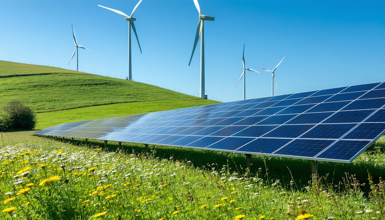 découvrez comment nous nous engageons en faveur des énergies renouvelables grâce à des solutions solaires et éoliennes innovantes, pour un avenir énergétique durable et respectueux de l'environnement.