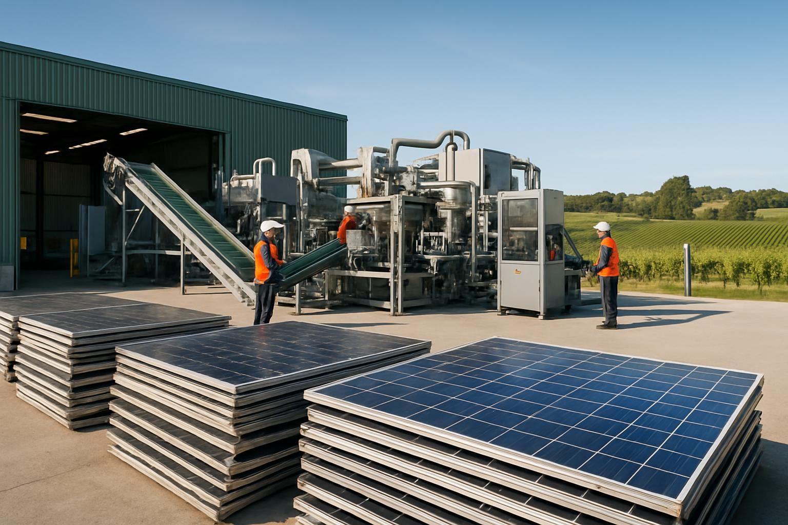 envie 2e en gironde s'engage pour un recyclage à 100 % des panneaux solaires, offrant une solution écologique et durable pour valoriser les déchets photovoltaïques.
