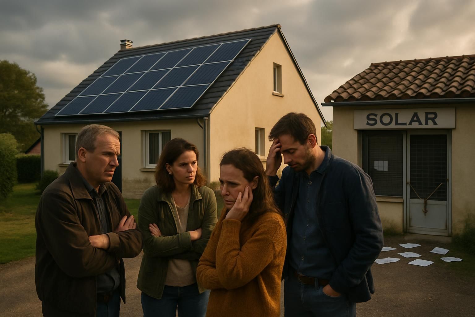 découvrez comment les acheteurs de panneaux solaires dans le maine-et-loire et le grand ouest sont touchés par la faillite de leur installateur, révélant une escroquerie à grande échelle.