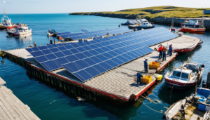 Le port de pêche de Lorient, situé à Keroman, met en œuvre un projet novateur pour répondre à ses besoins énergétiques grâce à l’énergie solaire. Ce projet consiste en l’installation d’une ombrière photovoltaïque de 3 200 m², qui permettra d’atteindre […]