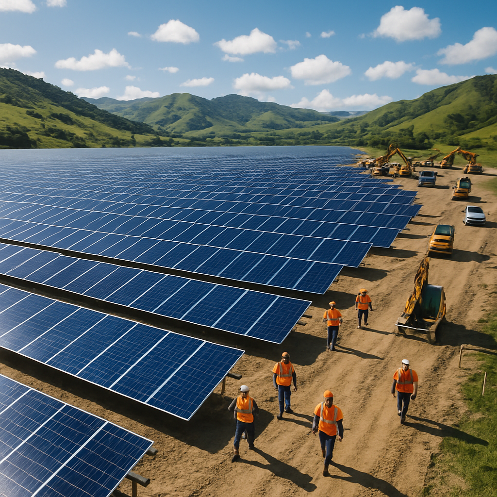 frv australia lance la construction d'une centrale solaire photovoltaïque de 210 mwdc en nouvelle-zélande, marquant une nouvelle étape stratégique après la fin de sa collaboration avec genesis. découvrez ce projet ambitieux pour la transition énergétique.