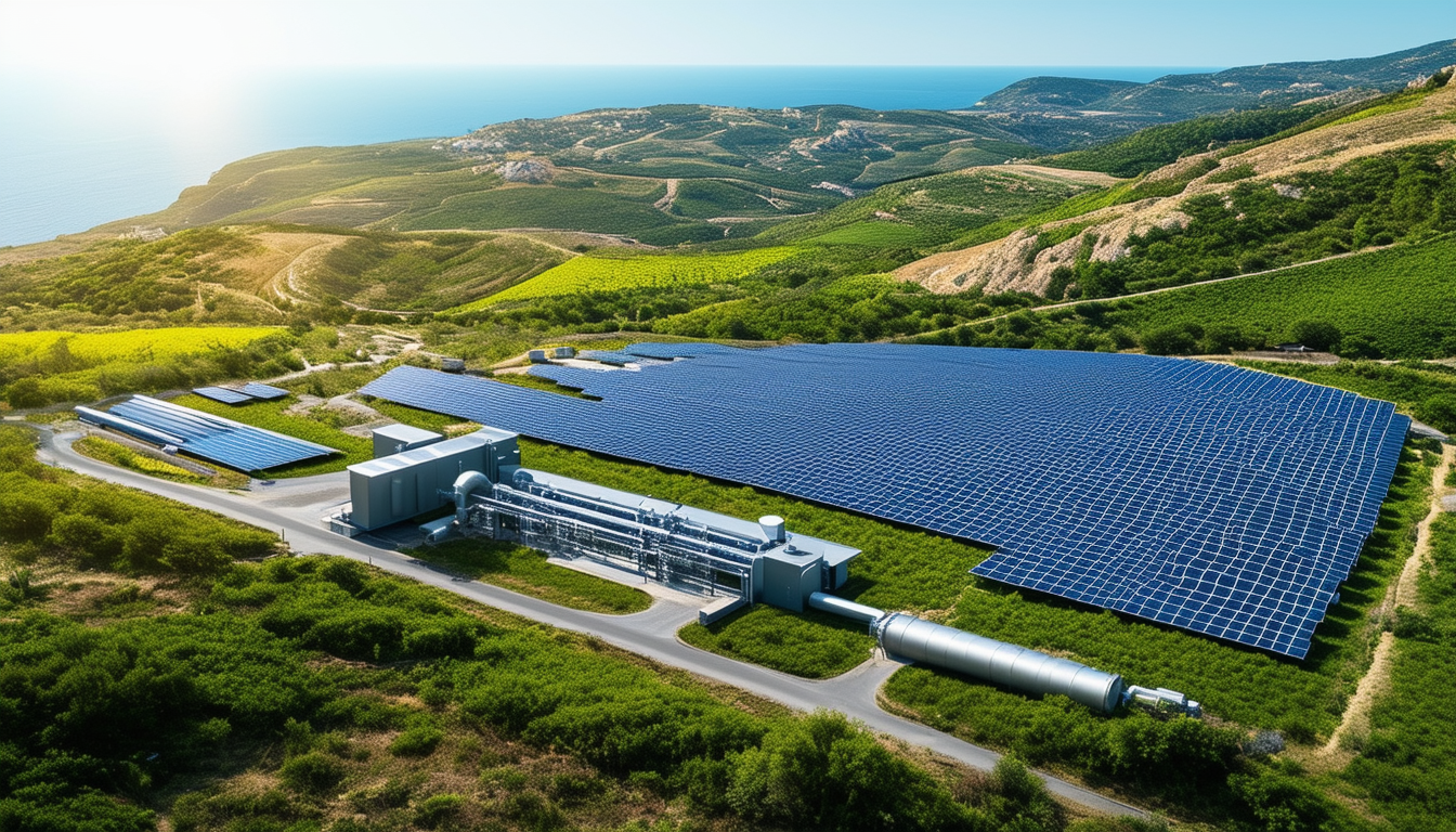 découvrez comment folelli, en haute-corse, se prépare à devenir un pionnier dans la transformation de l'énergie solaire en hydrogène vert. un projet innovant qui vise à promouvoir les énergies renouvelables et à contribuer à un avenir durable.