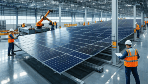 Le Fraunhofer ISE a récemment lancé une ligne de production innovante pour la fabrication de tuiles solaires utilisant la technologie des cellules photovoltaïques en relief. Ce projet s’inscrit dans la démarche de transition énergétique, visant à offrir des solutions d’intégration […]